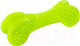 Миниатюра изображения товара Игрушка для собак SkyRus Рифленая кость / 145031 (зеленый)