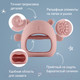 Миниатюра изображения товара Прорезыватель для зубов ROXY-KIDS Мишка / RST-003-P (розовый)