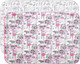 Миниатюра изображения товара Клеенка детская Roxy-Kids R-0078/76N (белый/серый/розовый)