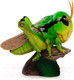Миниатюра изображения товара Фигурка коллекционная Exoprima Саранча / 56442/AH (салатовый)