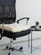 Миниатюра изображения товара Подушка на стул Lanatex Wool 0349 / 22329 (44x44x9см, молочный)