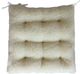 Миниатюра изображения товара Подушка на стул Lanatex Wool 0349 / 22329 (44x44x9см, молочный)