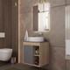 Миниатюра изображения товара Тумба под умывальник Teymi Nura 60 / T60529 (дуб эврика/графит матовый)
