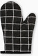 Миниатюра изображения товара Рукавица-прихватка Доляна Клетка / 5395334 (черный)