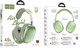 Миниатюра изображения товара Беспроводные наушники Hoco W35 Air (зеленый)