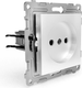 Миниатюра изображения товара Розетка Tokov Electric Pixel TKE-PX-R1SF-C01 (белый)