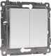 Миниатюра изображения товара Выключатель Tokov Electric Pixel TKE-PX-P2-C01 (белый)