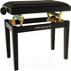 Миниатюра изображения товара Банкетка для музыкантов Rockdale Rhapsody 131 Black / A124584 (черный)
