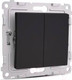 Миниатюра изображения товара Выключатель Tokov Electric Pixel TKE-PX-V2F-C14 (карбон)