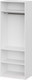 Миниатюра изображения товара Шкаф Mio Tesoro ШК 5 800 2-х створчатый (белый текстурный)