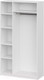 Миниатюра изображения товара Шкаф Mio Tesoro ШК 5 1200 3-х створчатый (белый текстурный)