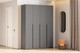 Миниатюра изображения товара Шкаф Mio Tesoro ШК 5 1600 4-х створчатый (графит серый)