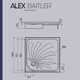 Миниатюра изображения товара Душевой поддон Alex Baitler AB10017H-2