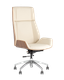 Миниатюра изображения товара Кресло офисное TopChairs Crown SN A312-A 8383-1 Walnut Back (бежевый)