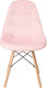Миниатюра изображения товара Стул Mio Tesoro Элма (розовый/дерево)