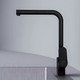 Миниатюра изображения товара Мойка кухонная со смесителем Berge BR-7602 + Like F8005022 (черный)