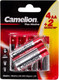 Миниатюра изображения товара Комплект батареек Camelion Plus Alkaline 4+2 LR6 / 15308