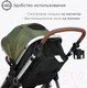 Миниатюра изображения товара Детская универсальная коляска Tomix Sunny 3 в 1 / 619C (Dark Olive)