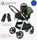 Миниатюра изображения товара Детская универсальная коляска Tomix Sunny 3 в 1 / 619C (Dark Olive)