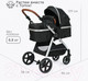 Миниатюра изображения товара Детская универсальная коляска Tomix Sunny 3 в 1 / 619C (Jet Black)