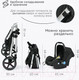Миниатюра изображения товара Детская универсальная коляска Tomix Sunny 3 в 1 / 619C (Jet Black)