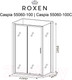Миниатюра изображения товара Душевой уголок Roxen Caspia 55060-100C