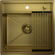 Миниатюра изображения товара Мойка кухонная GRANULA GR-5051 (золото сатин)