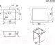 Миниатюра изображения товара Мойка кухонная GRANULA GR-5151 (золото сатин)