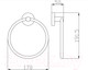 Миниатюра изображения товара Кольцо для полотенца Slezak RAV Colorado COA0104SM (бронза темный)