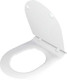 Миниатюра изображения товара Сиденье для унитаза Керамин Бергамо Slim  (ультратонкое, дюропласт с микролифтом )