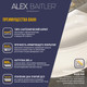 Миниатюра изображения товара Ванна акриловая Alex Baitler Nero L 150х95 (Super White)