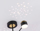 Миниатюра изображения товара Потолочный светильник Ambrella FL51632/4+1 BK/GD