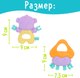 Миниатюра изображения товара Набор прорезывателей для зубов Sima-Land Забавные зверята / 9950070 (4шт)