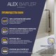 Миниатюра изображения товара Ванна акриловая Alex Baitler Michigan 170х70 (New White)