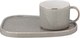 Миниатюра изображения товара Чашка с блюдцем Lefard Grain / 42-517 (мятный)