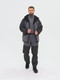 Миниатюра изображения товара Костюм для охоты и рыбалки Huntsman Горка Люкс -10°C Серый Breathable Camo (р-р 56-58/182-188)