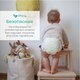 Миниатюра изображения товара Подгузники детские Offspring XL 12+кг Авокадо / OF01XL30AVO (30шт)