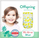 Миниатюра изображения товара Подгузники детские Offspring XL 12+кг Лимоны / OF01XL30LM (30шт)