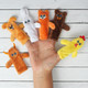 Миниатюра изображения товара Пальчиковый кукольный театр Milo Toys Заяц и лисичка / 2506758