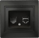 Миниатюра изображения товара Розетка INTRO Plano 1-303-05 / Б0044575 (антрацит)