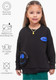 Миниатюра изображения товара Свитшот детский Amarobaby Smile / AB-OD23-S28/09-116 (черный, р.116)