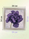 Миниатюра изображения товара Картина Декарт Фиолетовый цветок 8Л2115 (в раме)
