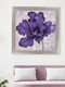Миниатюра изображения товара Картина Декарт Фиолетовый цветок 2 8Л2116 (в раме)