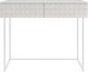 Миниатюра изображения товара Консольный столик Shtabe Simple 7011 эко (травертин/белый/белый)
