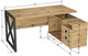 Миниатюра изображения товара Письменный стол Калифорния мебель Хардвиг СР01 (дуб вотан)