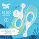 Миниатюра изображения товара Набор зубных щеток ROXY-KIDS Морской конек / RTB-012-MG (мятный/зеленый)