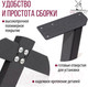 Миниатюра изображения товара Подстолье Millwood Орлеан D90 разборное (графит)