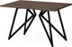 Миниатюра изображения товара Обеденный стол Millwood Женева Л18 130x80 (сосна пасадена/металл черный)