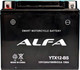 Миниатюра изображения товара Мотоаккумулятор ALFA battery YTX12-BS / EB12E-3-1