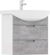 Миниатюра изображения товара Тумба под умывальник Volna Vario Z 70.2Y Балтика (бетон, подвесная)